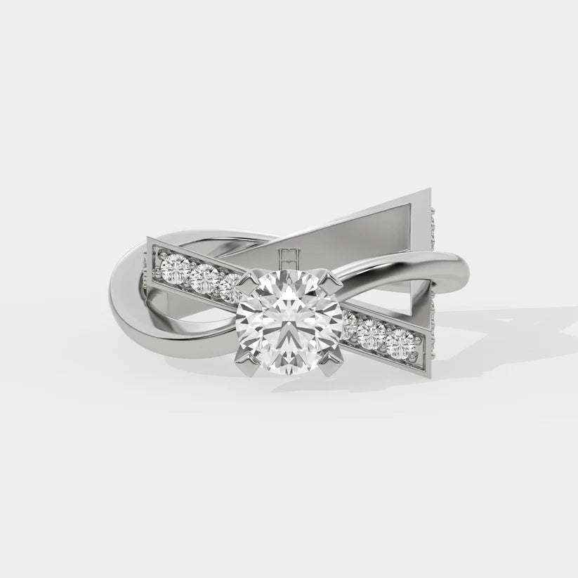 Celestial Cross Diamond Ring