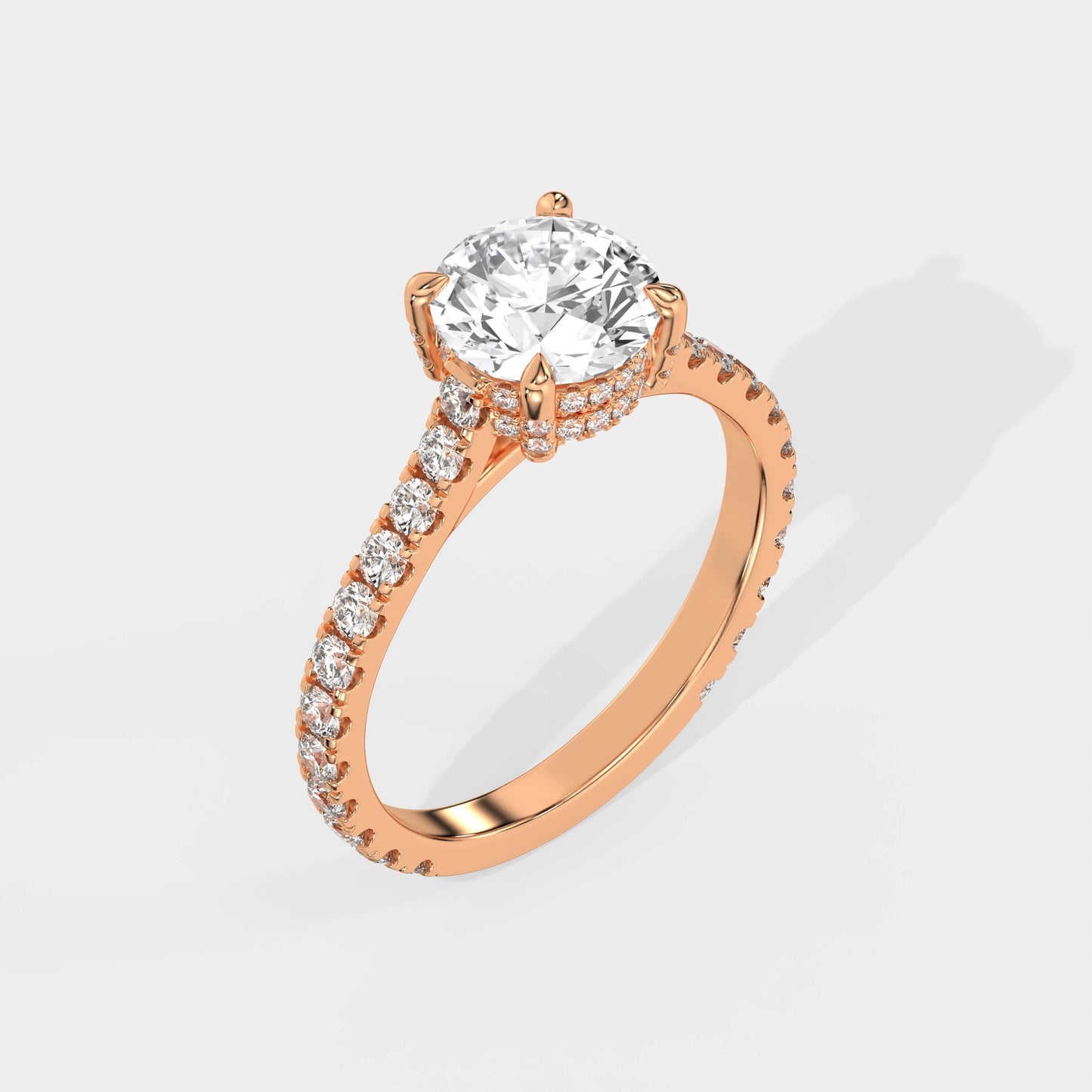 Solitaire with Pave