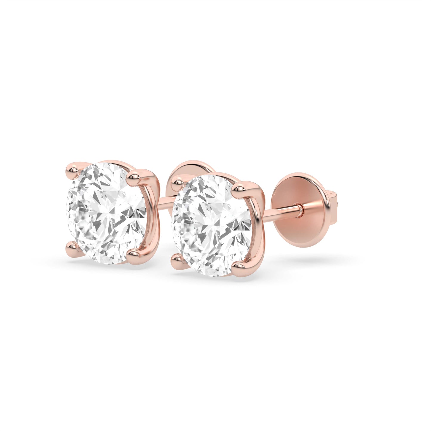 Round Studs- 1ct