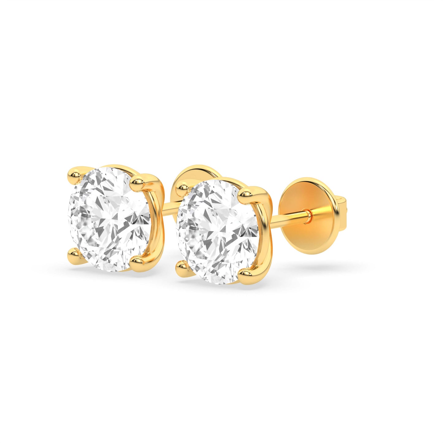 Round Studs- 1ct