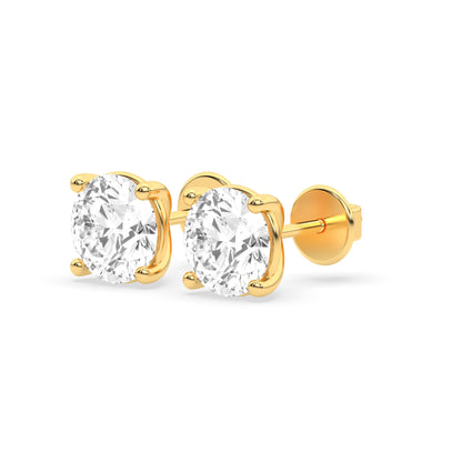 Round Studs- 1ct