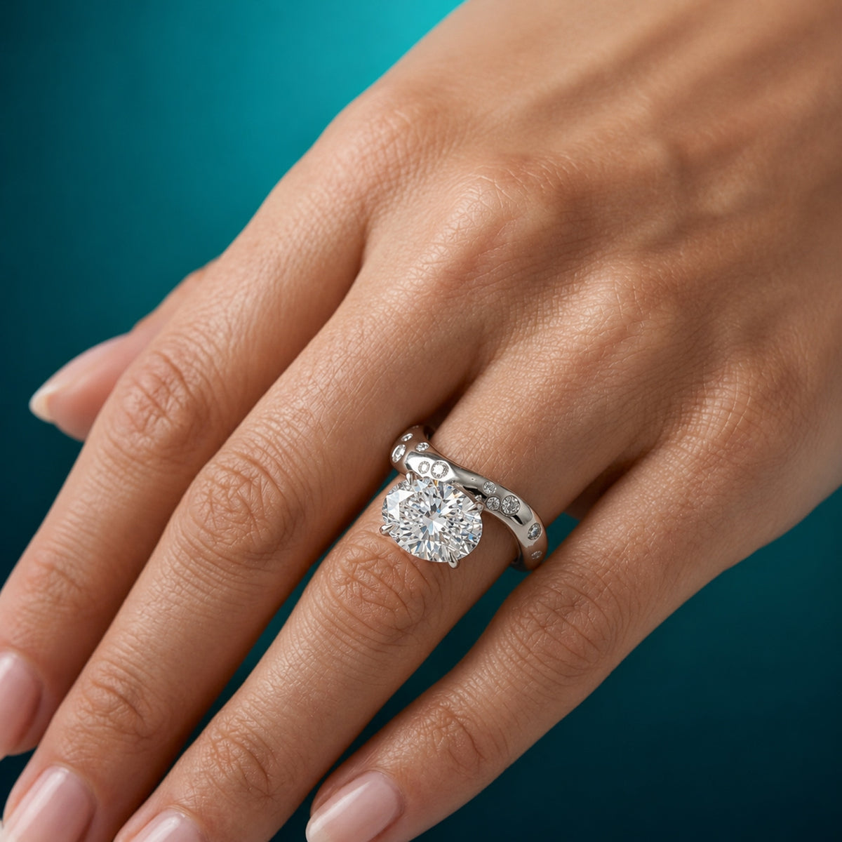 14K WHITE GOLD