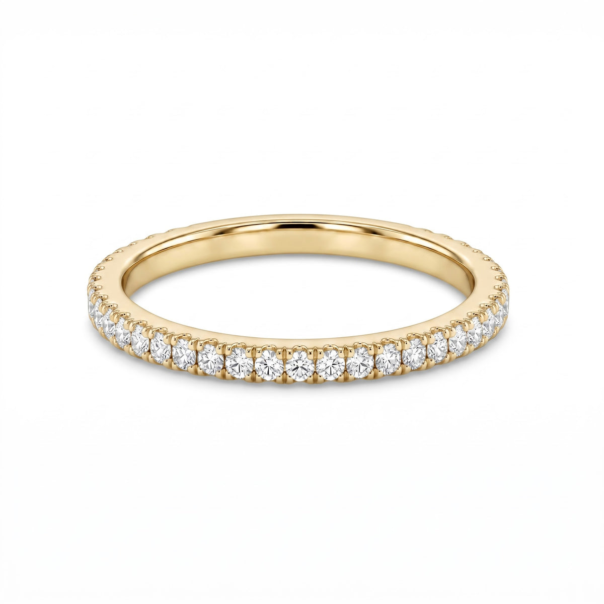 Round Full Eternity Band