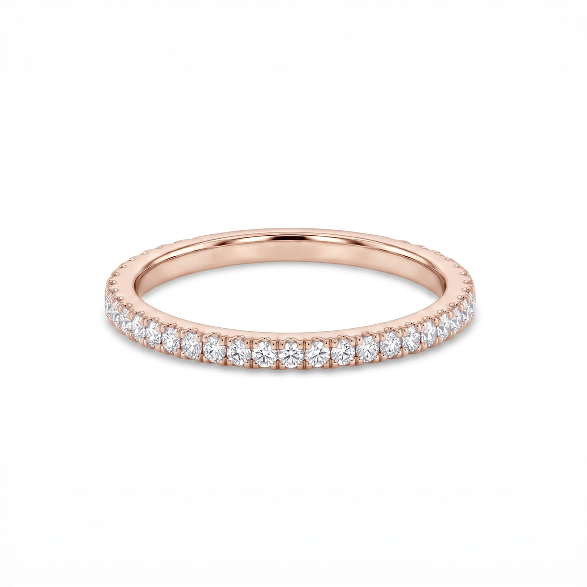 Round Full Eternity Band