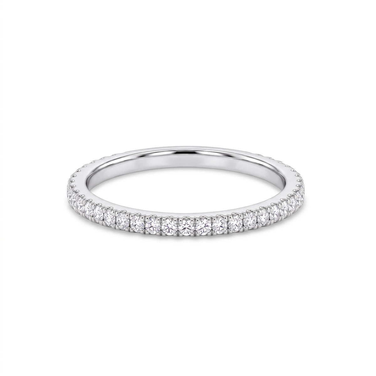 Round Full Eternity Band