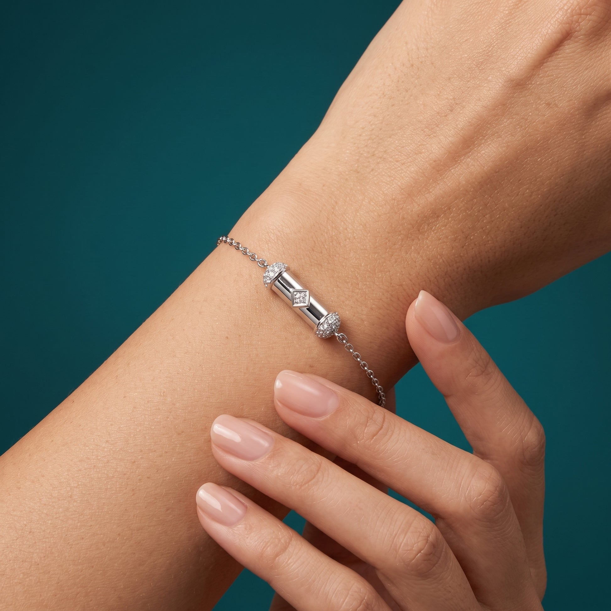 14K WHITE GOLD