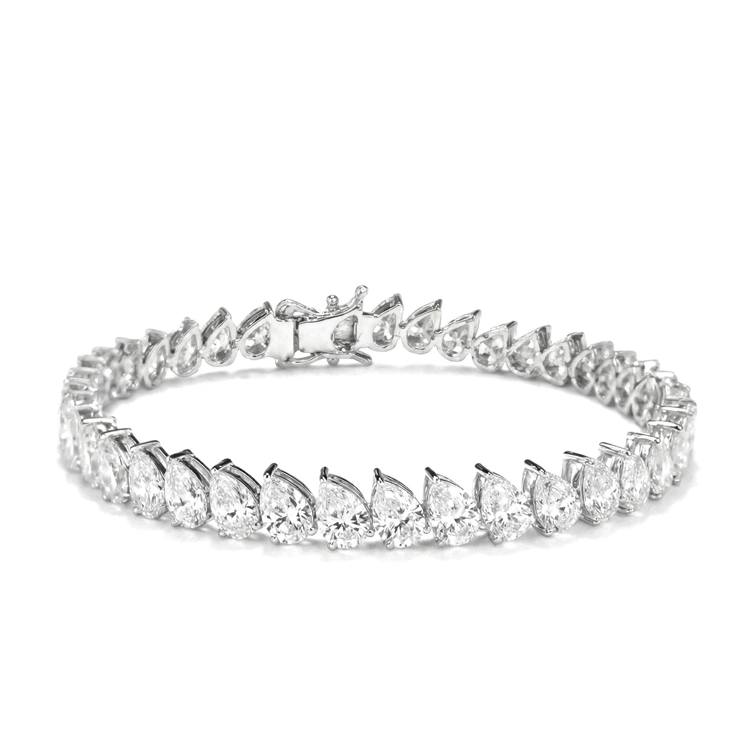 9 TCW Oval Tennis Bracelet
