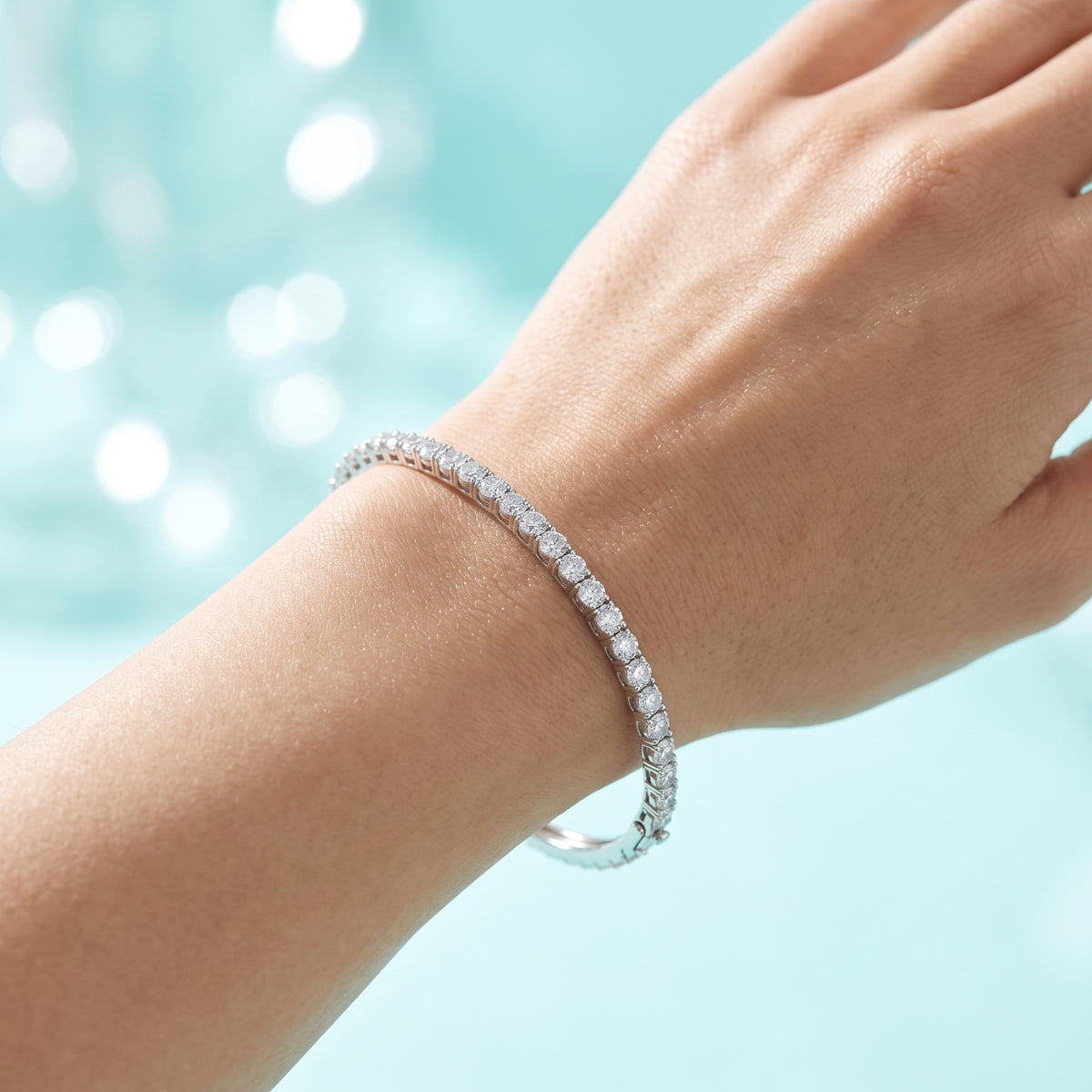 14K WHITE GOLD