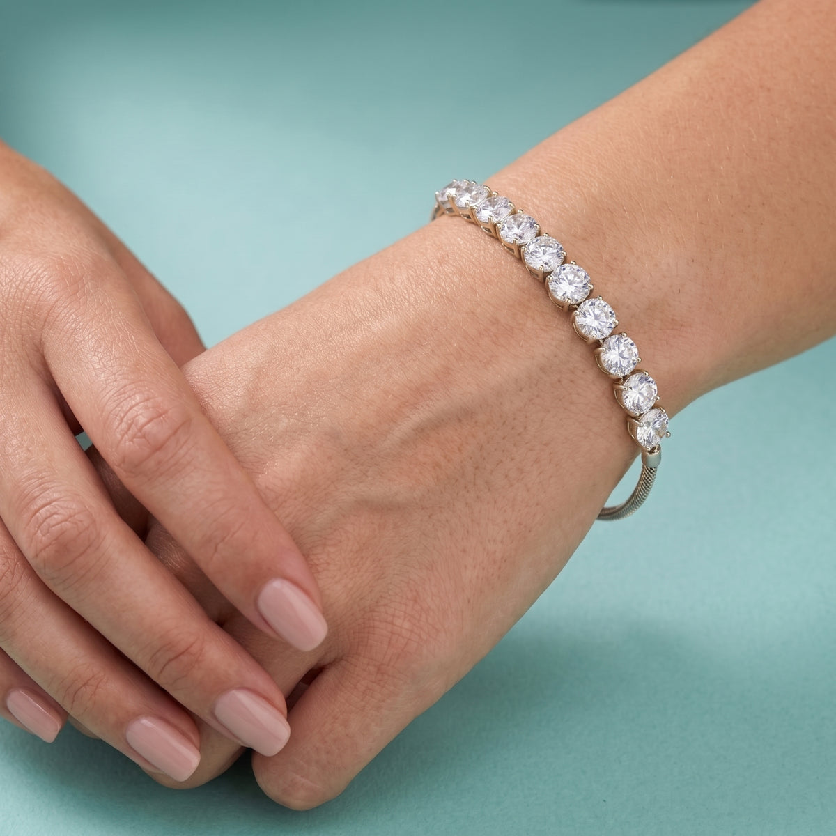 14K WHITE GOLD