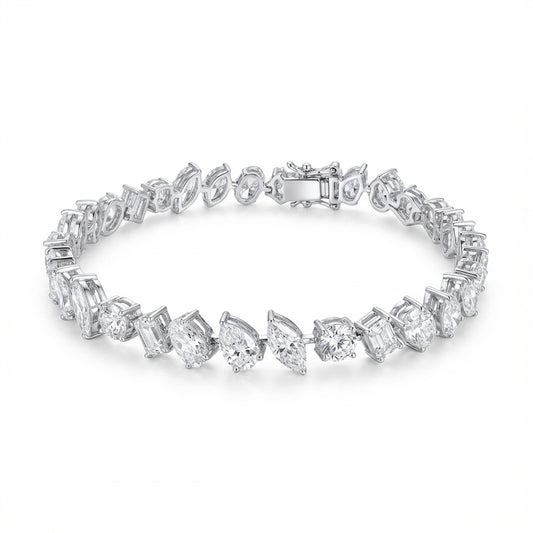 17 TCW Fancy Tennis Bracelet
