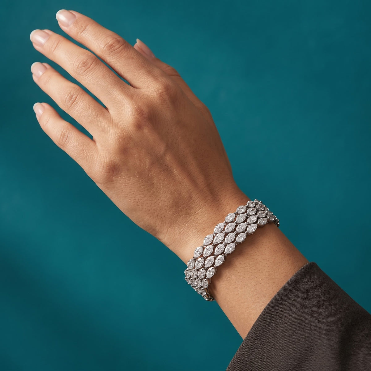 14K WHITE GOLD