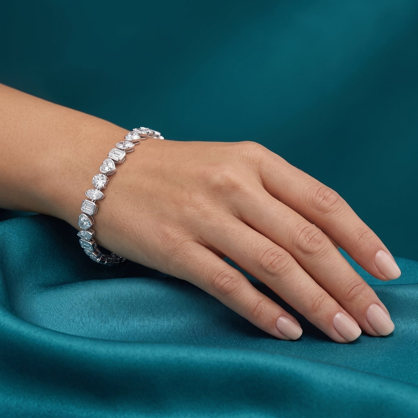 14K WHITE GOLD