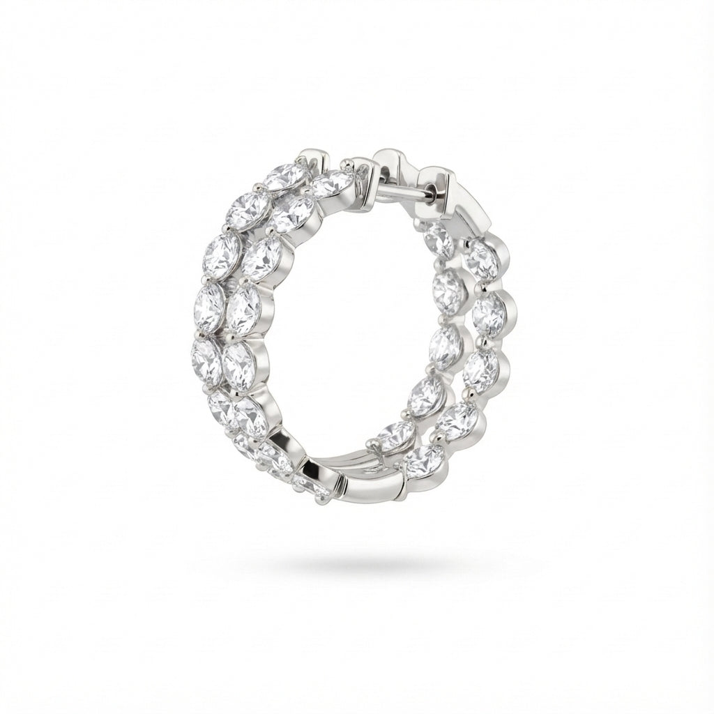 14K WHITE GOLD