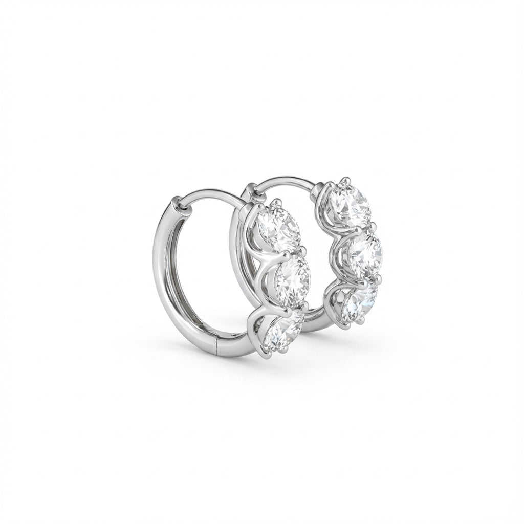 14K WHITE GOLD
