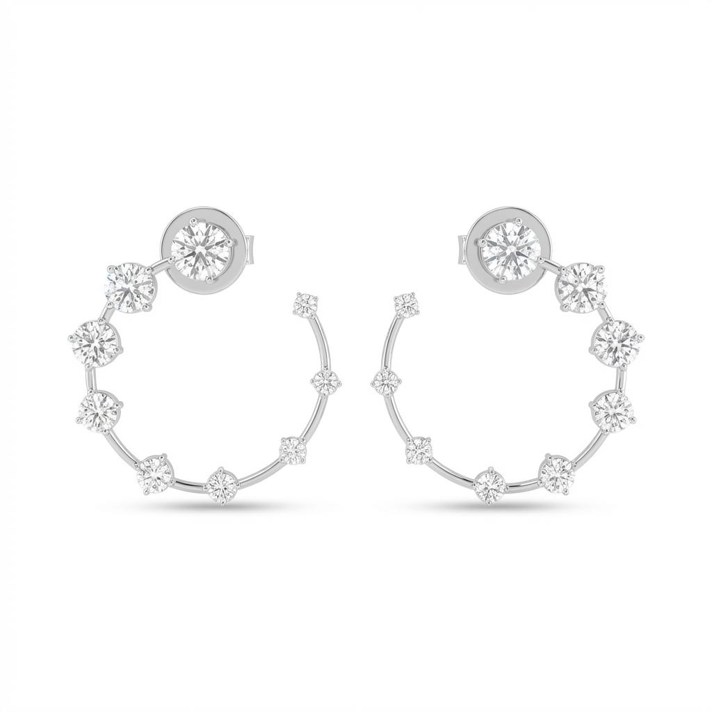 14K WHITE GOLD