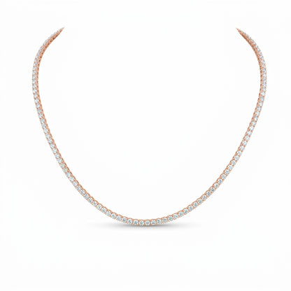 Classic Round Tennis Necklace