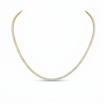 Classic Round Tennis Necklace