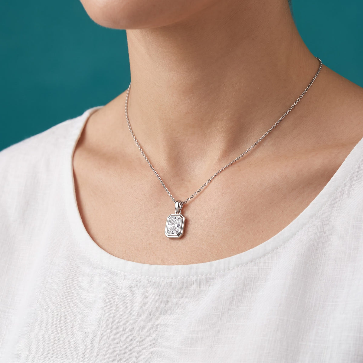 14K WHITE GOLD