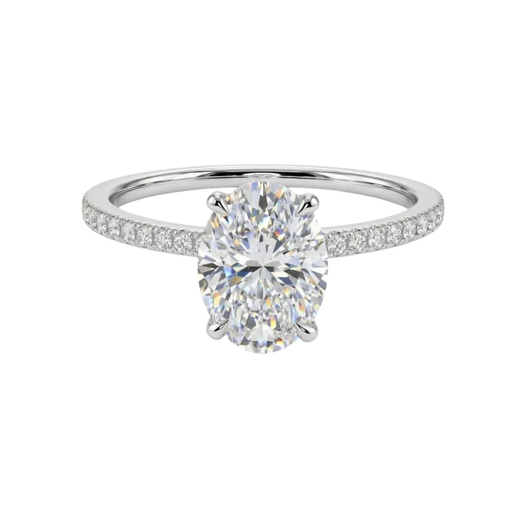 14K WHITE GOLD