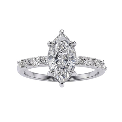 14K WHITE GOLD