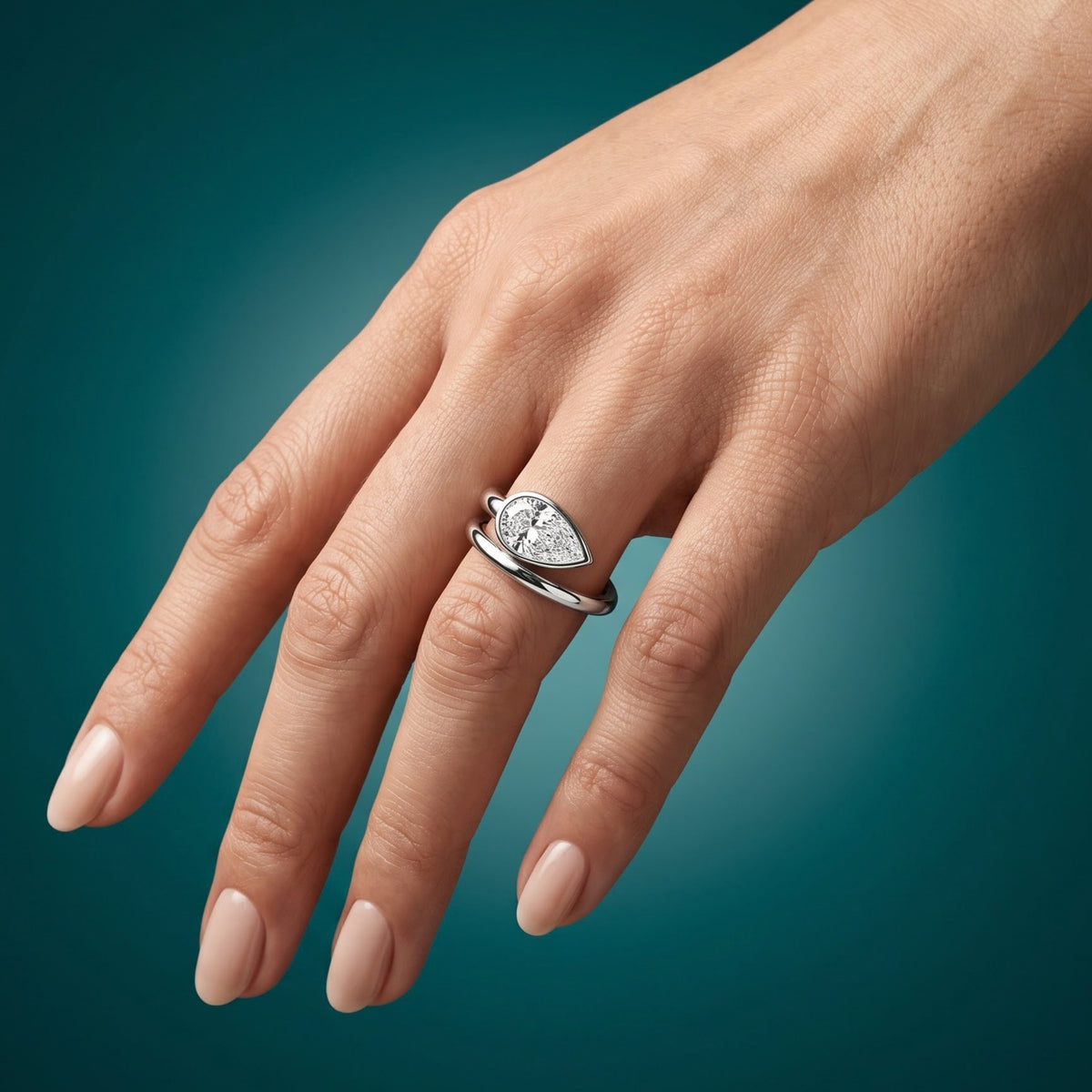 14K WHITE GOLD