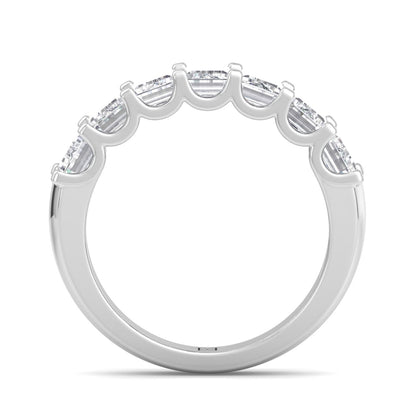 Half Eternity Band-Emerald