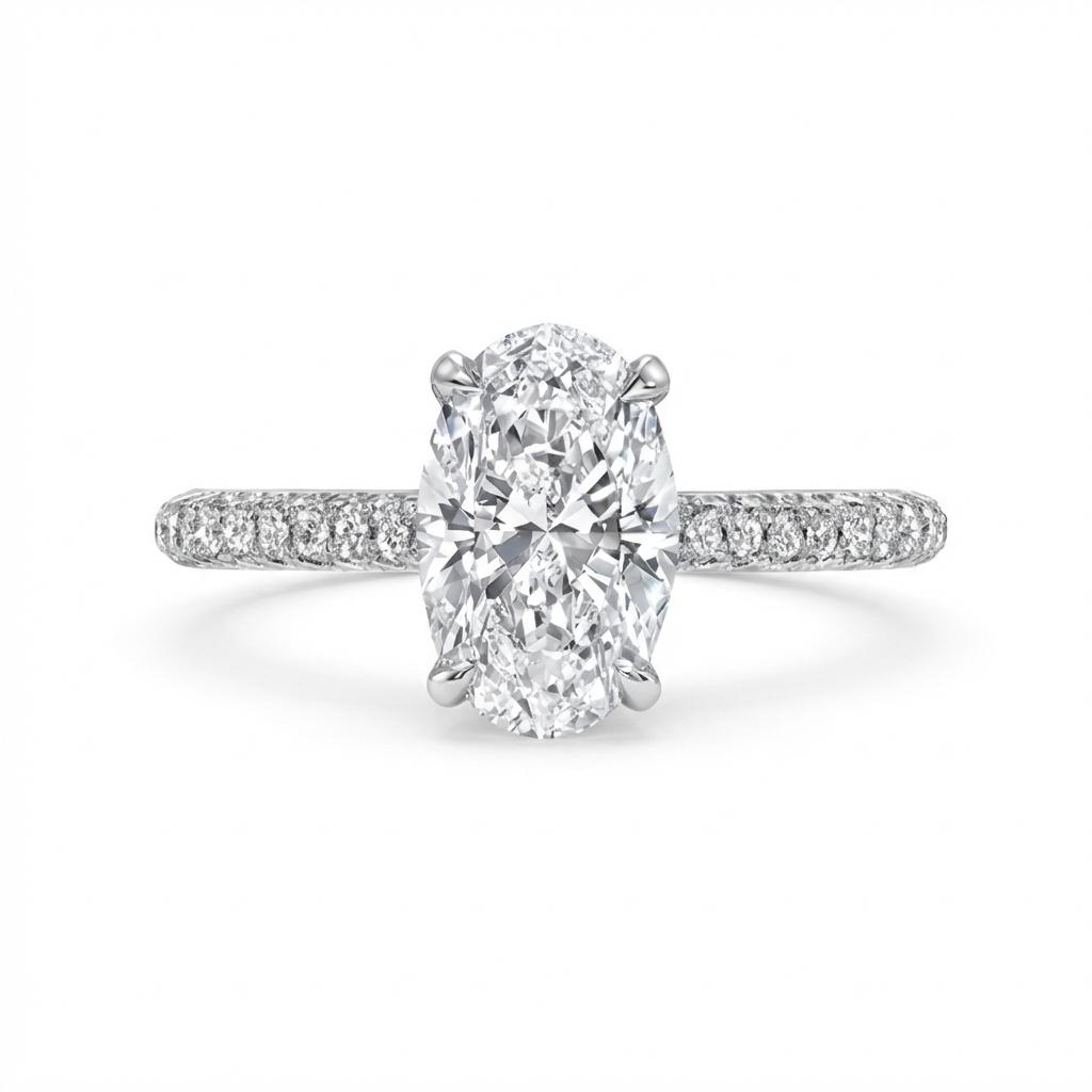 14K WHITE GOLD