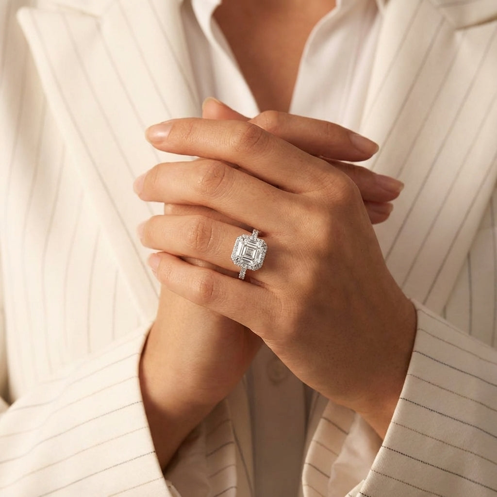 14K WHITE GOLD