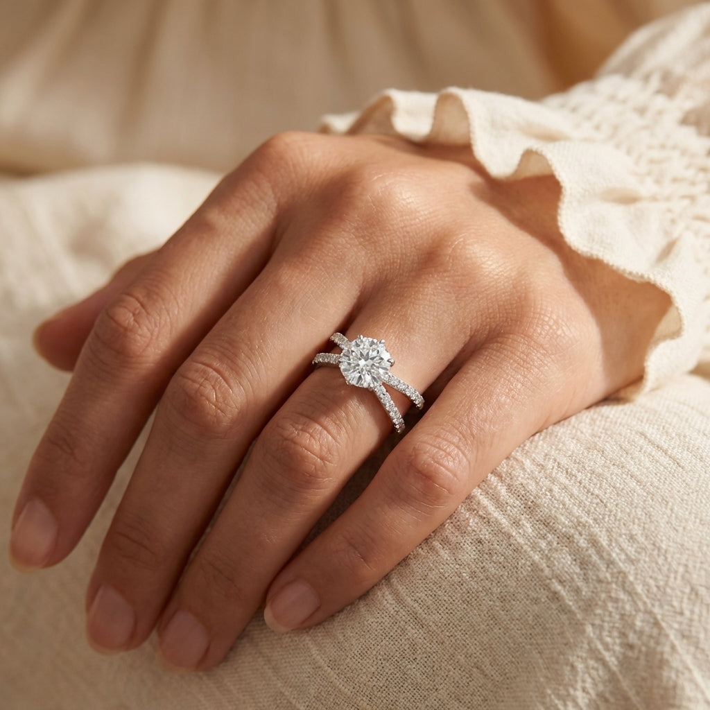 18K WHITE GOLD