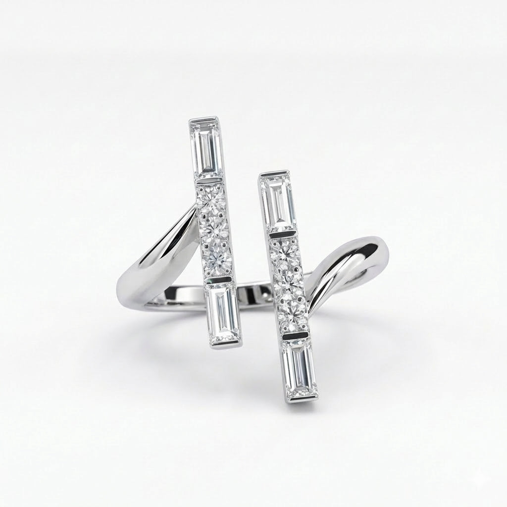14K WHITE GOLD
