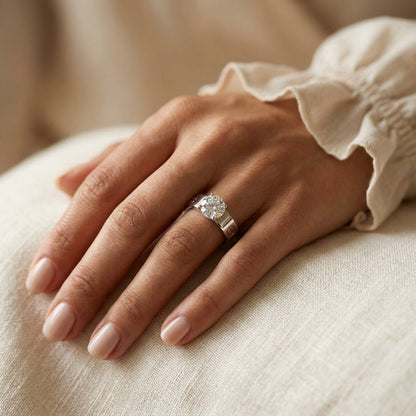 18K WHITE GOLD