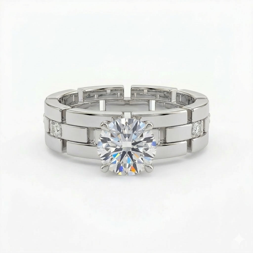 14K WHITE GOLD