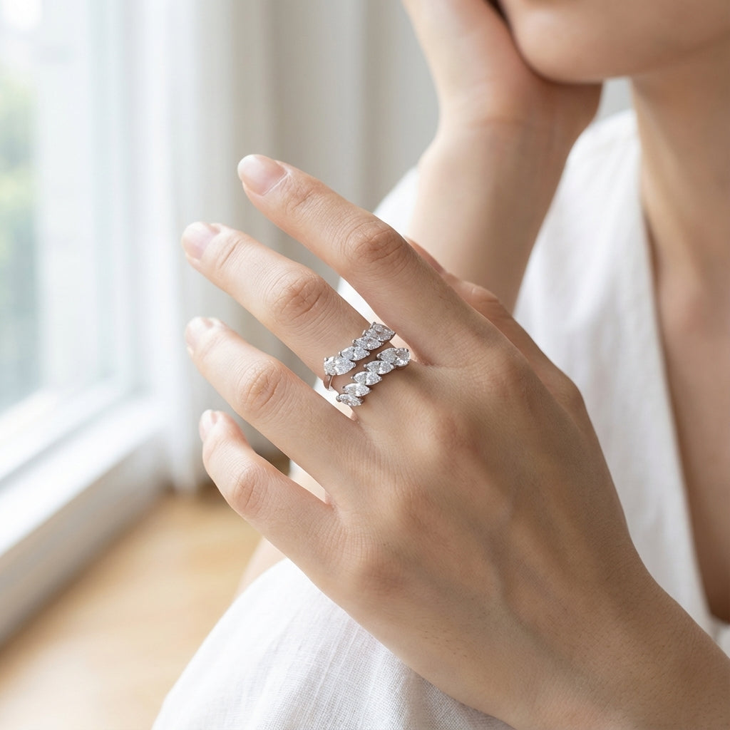 18K WHITE GOLD