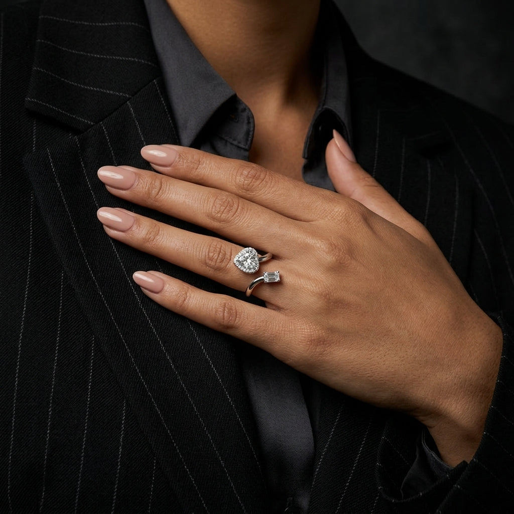 18K WHITE GOLD