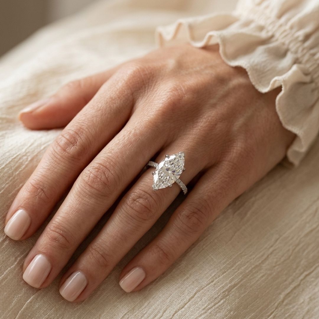 18K WHITE GOLD