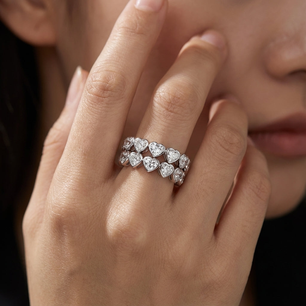 18K WHITE GOLD
