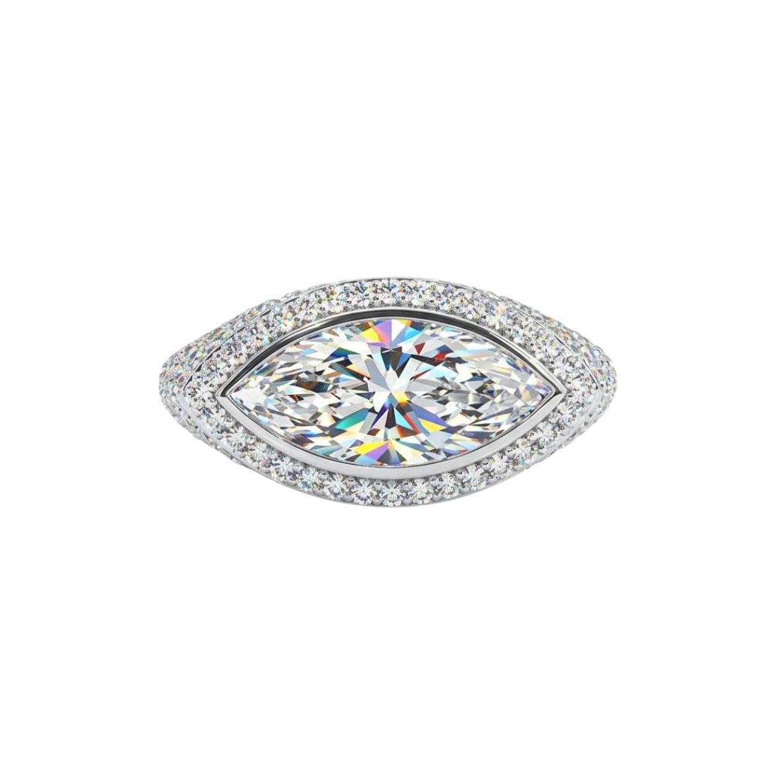 14K WHITE GOLD