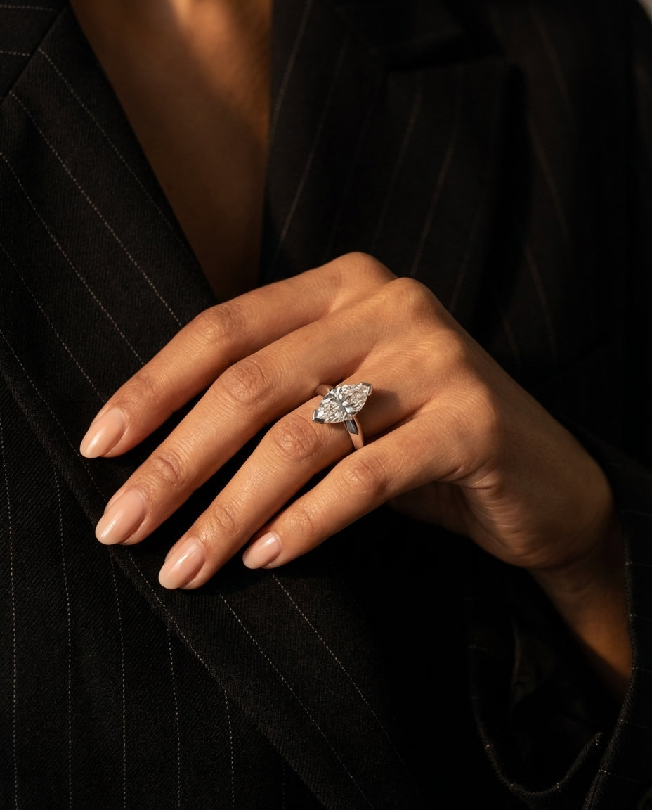 18K WHITE GOLD