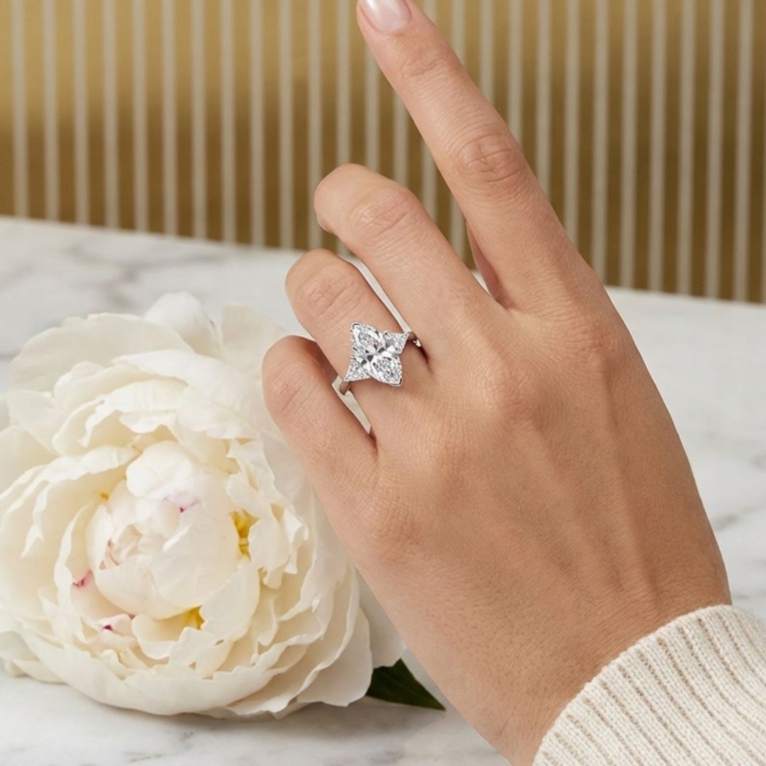 18K WHITE GOLD