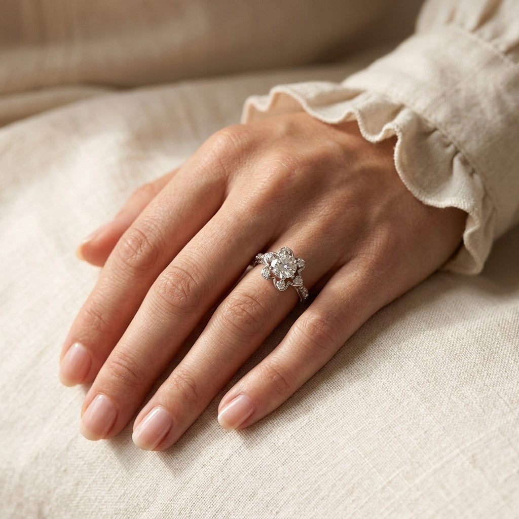 18K WHITE GOLD