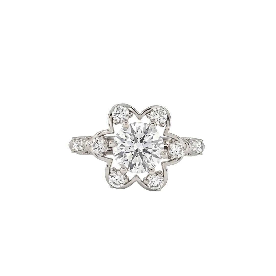 14K WHITE GOLD
