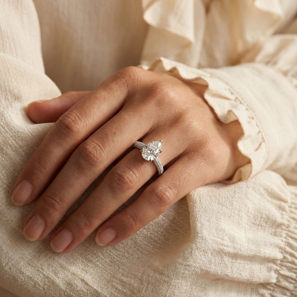 18K WHITE GOLD
