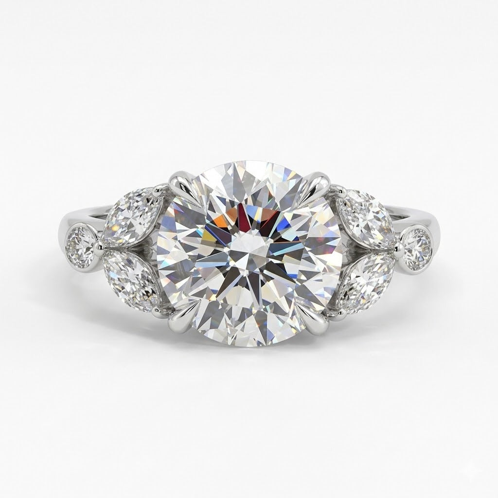 14K WHITE GOLD