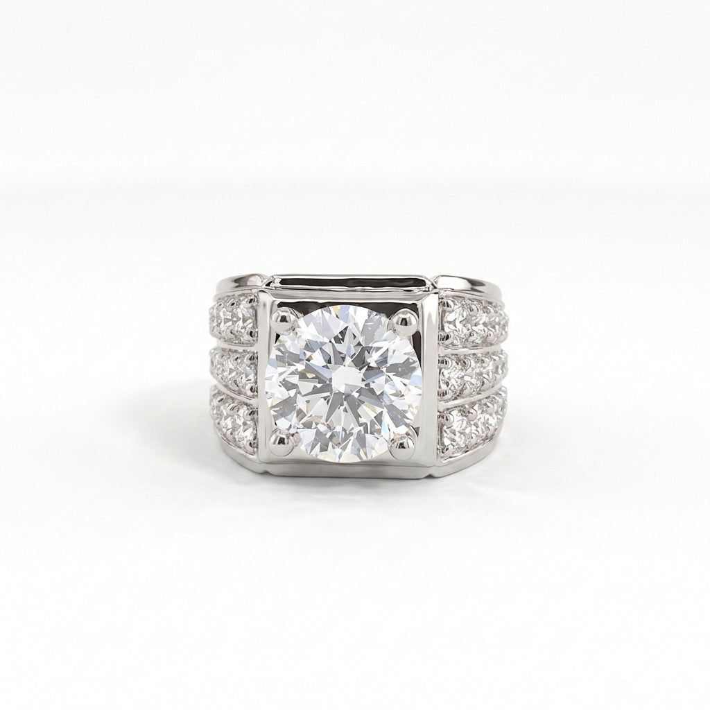 14K WHITE GOLD