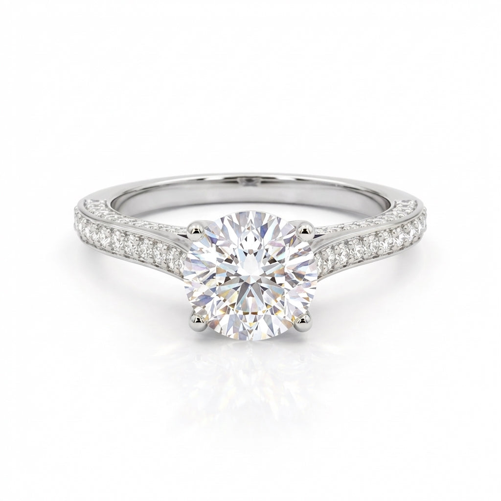 14K WHITE GOLD