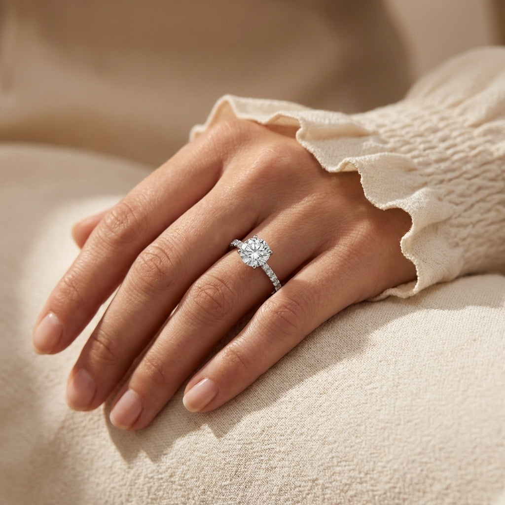18K WHITE GOLD