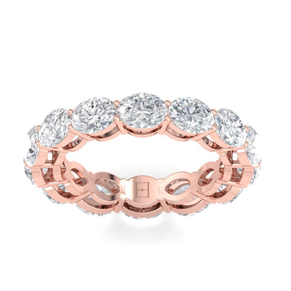 Oval Eternity Band