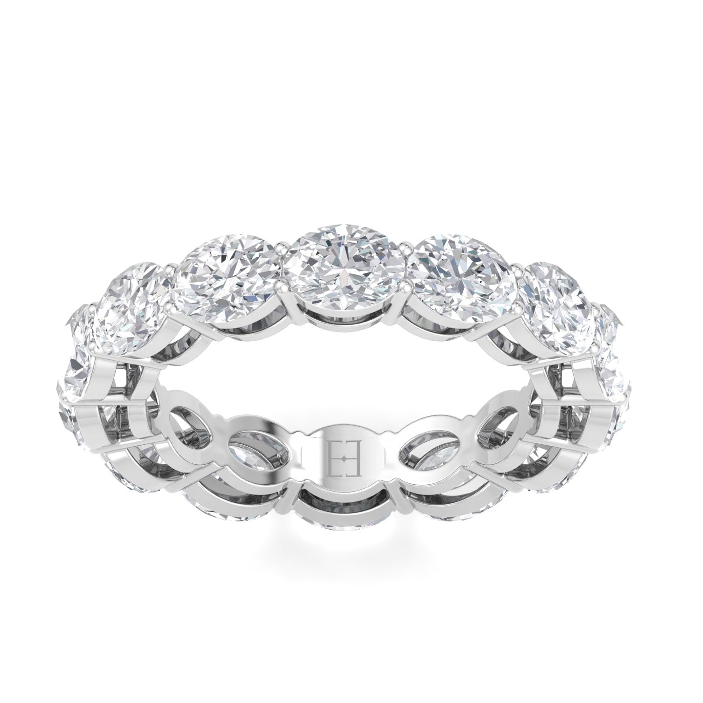 Oval Eternity Band