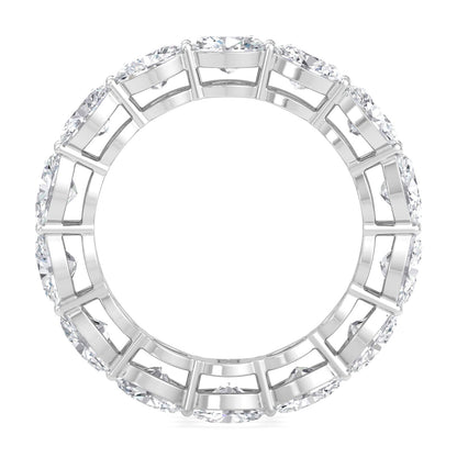 Oval Eternity Band