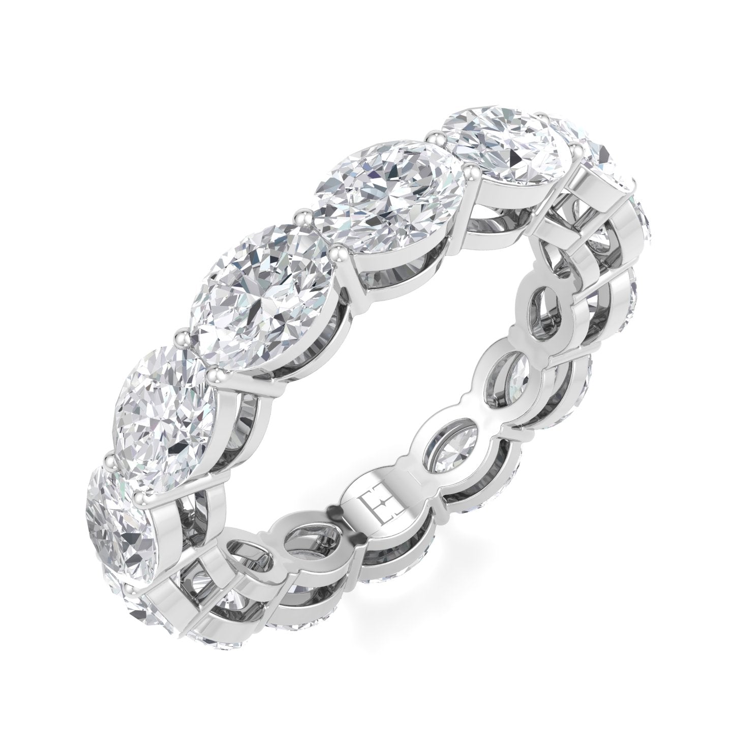 Oval Eternity Band